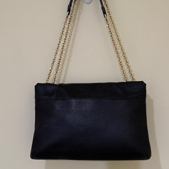 MCM Black Shoulder Bag with Gold Hardware MCM Handbag Authentic MCM - Picture 4 of 15